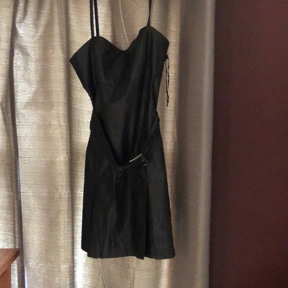 Free people dress vegan leather